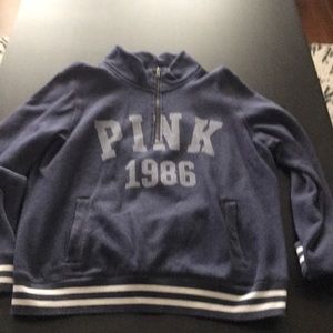 Victoria secret pink zip up large